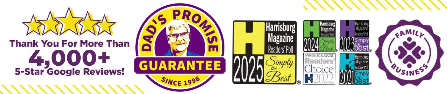 Handyside awards and customer reviews banner
