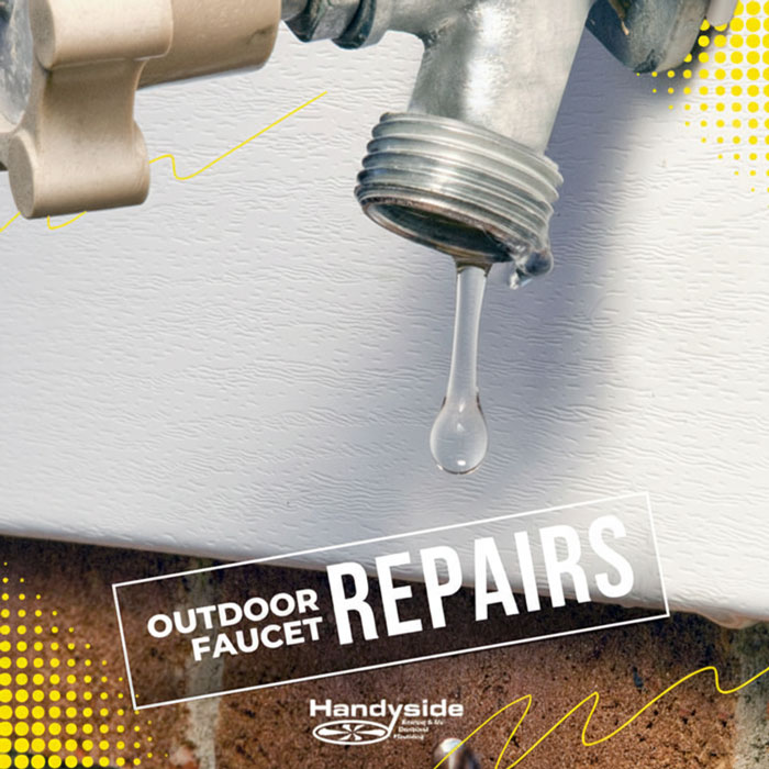 Outdoor faucet repair