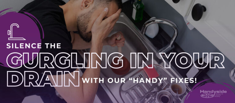 Stop gurgling in your drain