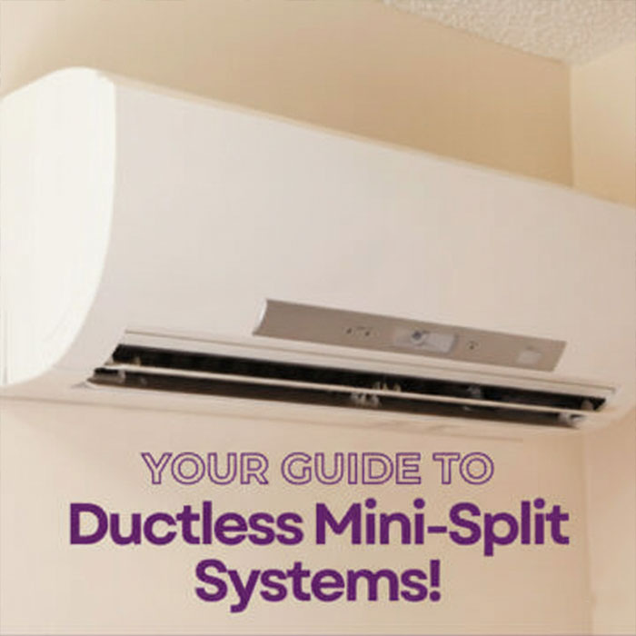 Your guide to ductless mini split systems