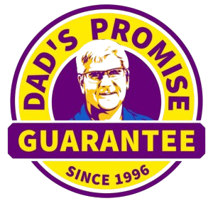 Dad's promise guarantee logo