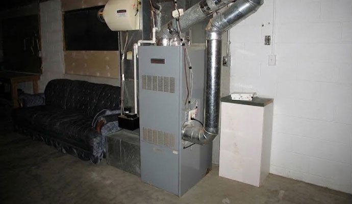 Installed a new heating system