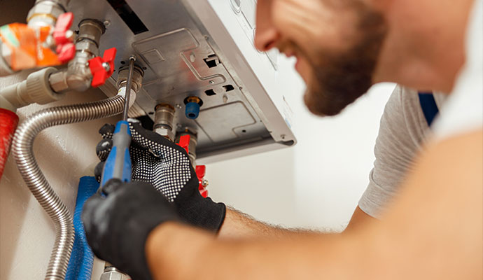 Professional heating installation service