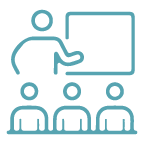 Educated & qualified icon