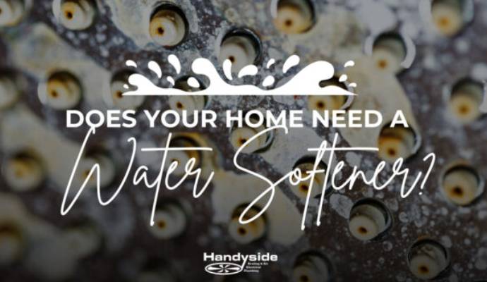 Determining if a home requires a water softener system.