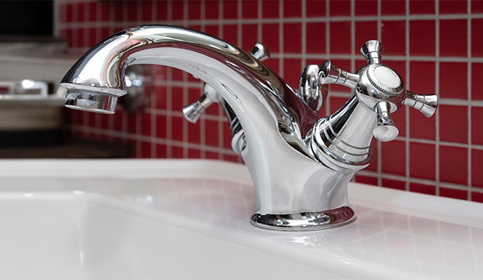 Installed a new faucket on bathroom