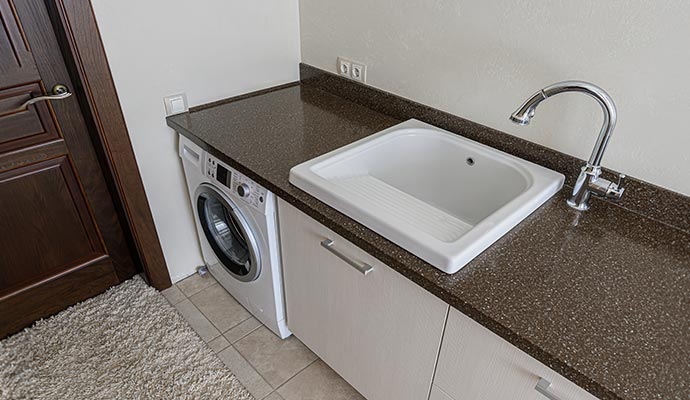 Professional Utility Sink and Faucet Installation