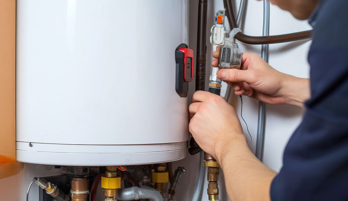 Professional water heater repairing service