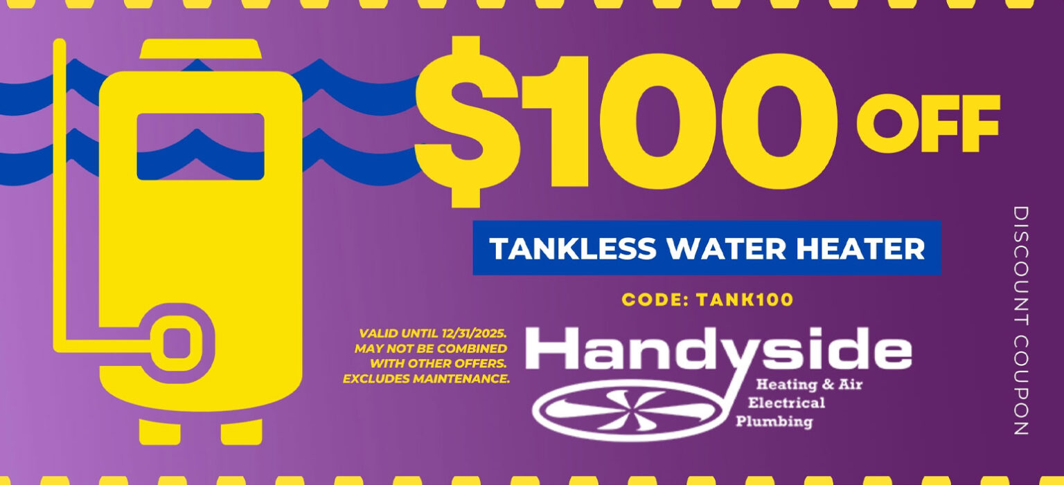 Tankless water heater coupon